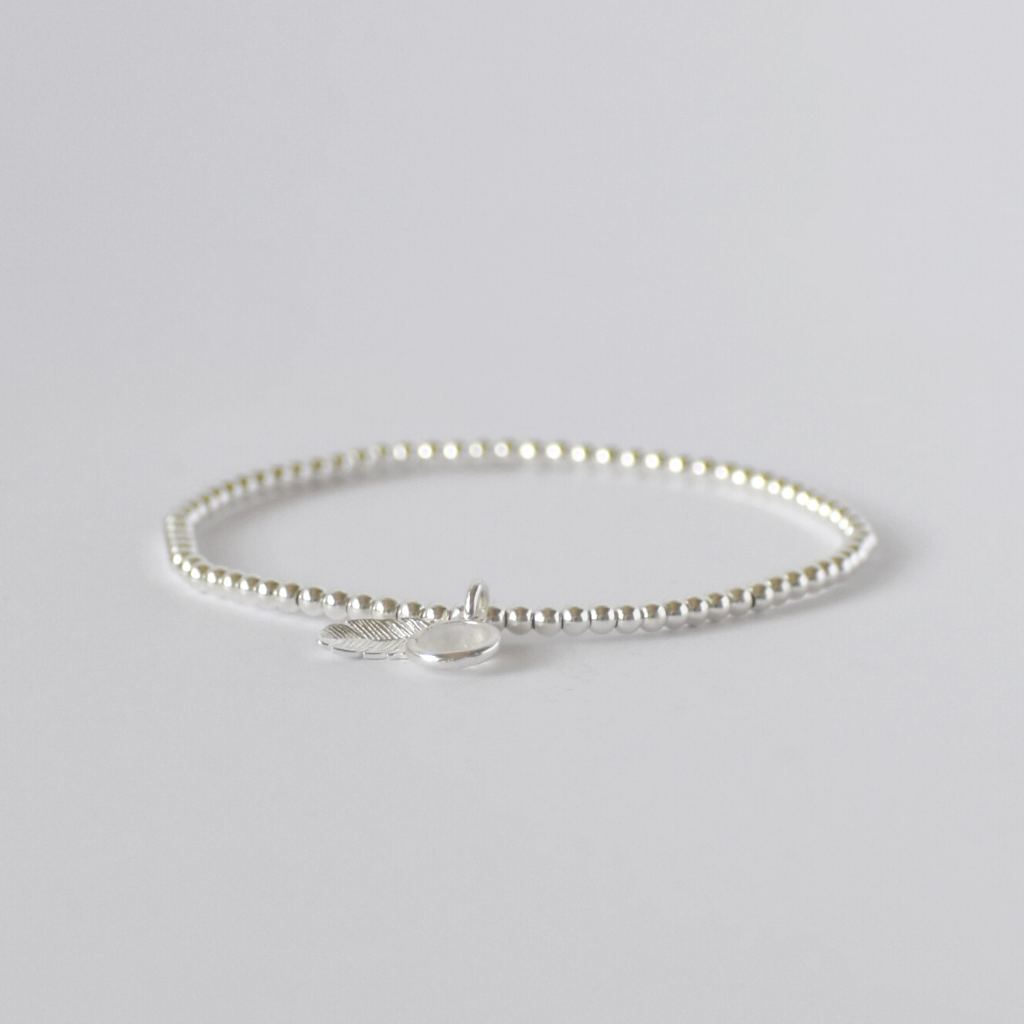 Armband | Mondstein, Feder