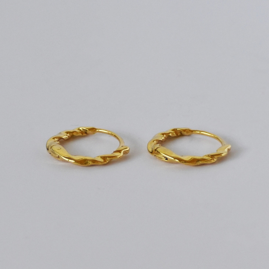 Creolen twistet (in zwei Grössen erhältlich)