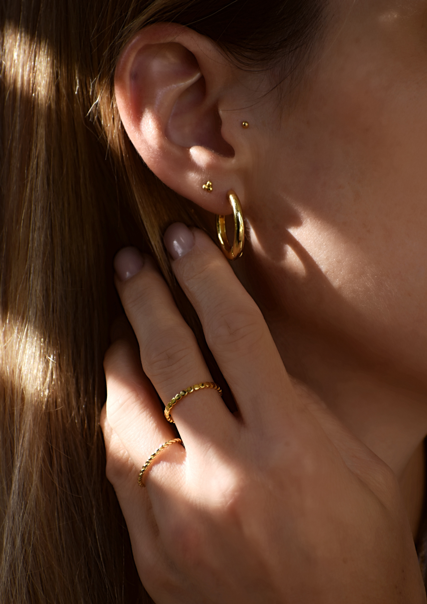 Ohrschmuck Gold und Silber