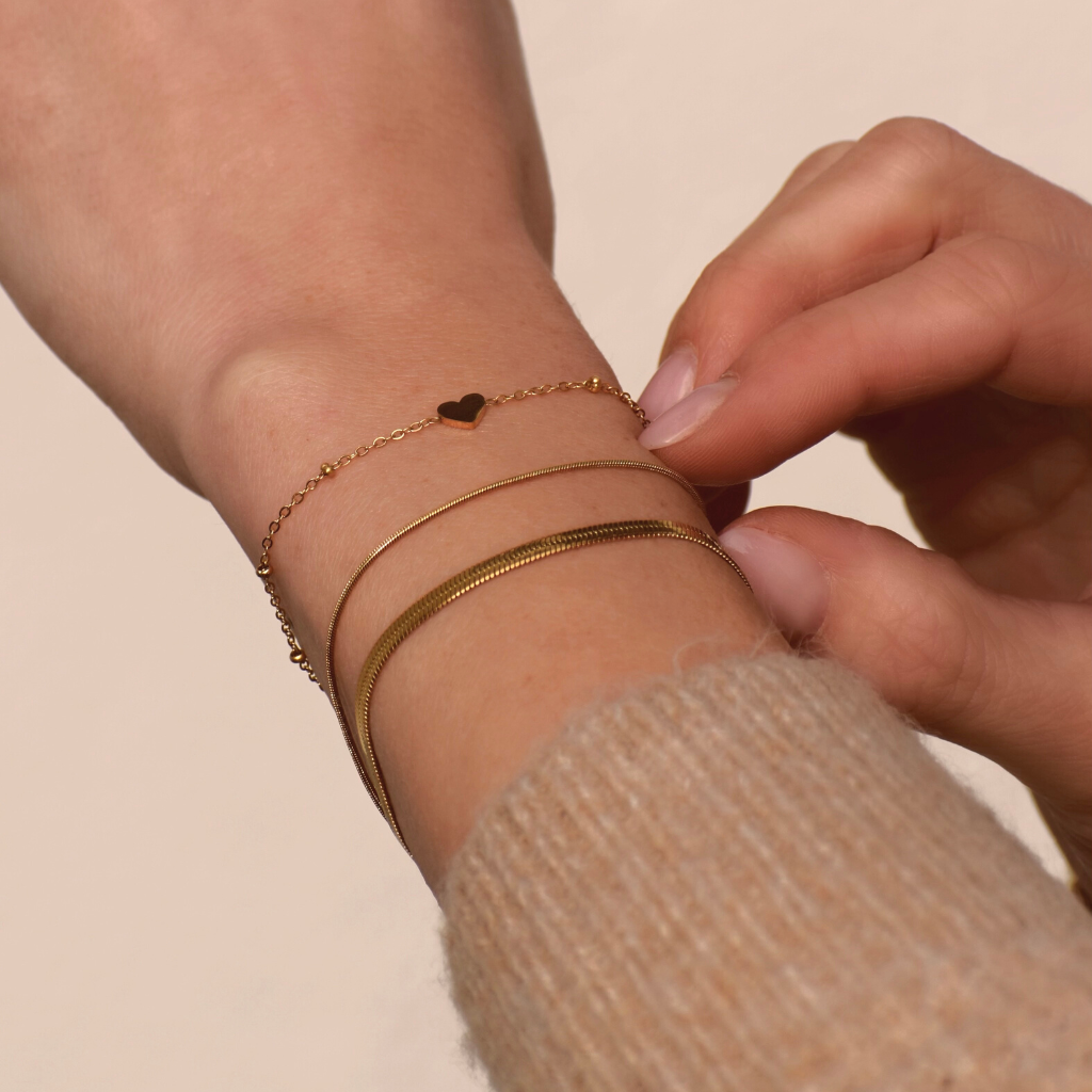 Armkette Enya (wasserfest) | Bold & Fine