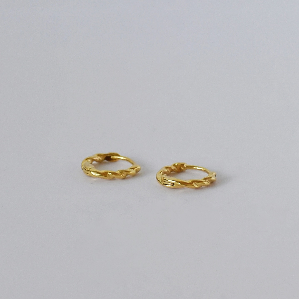 Creolen twistet (in zwei Grössen erhältlich)