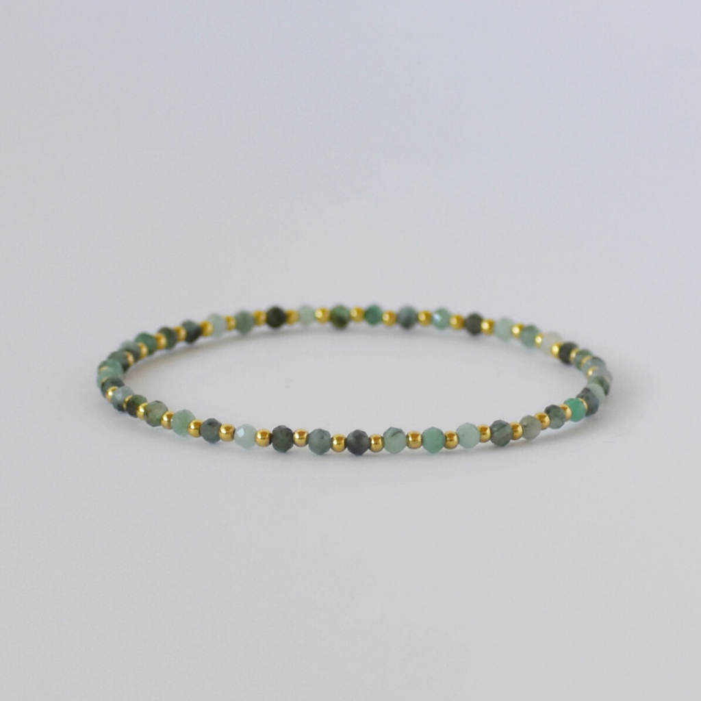 Armband Lou | Smaragd