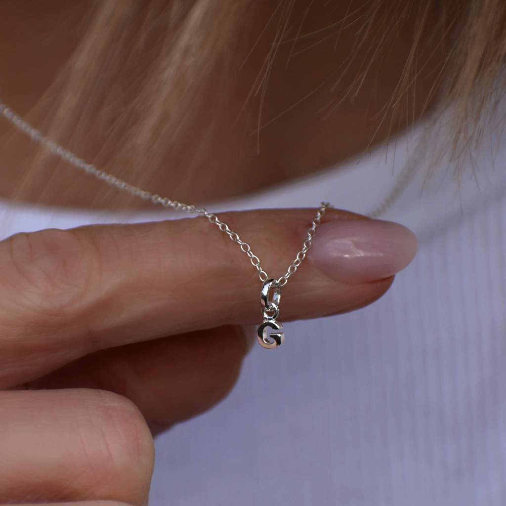 Buchstaben Halskette