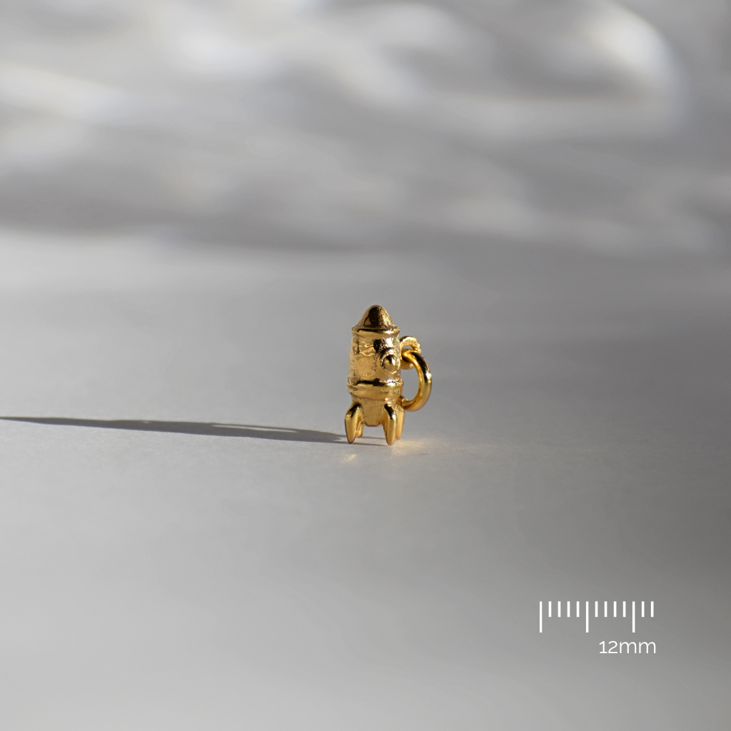 Kinderhalskette | Ricky, die Rakete