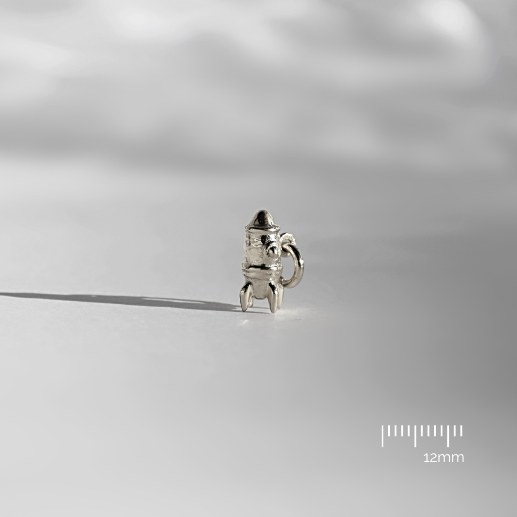 Kinderhalskette | Ricky, die Rakete