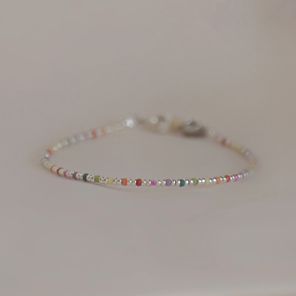 Armkette Rainbow Silber