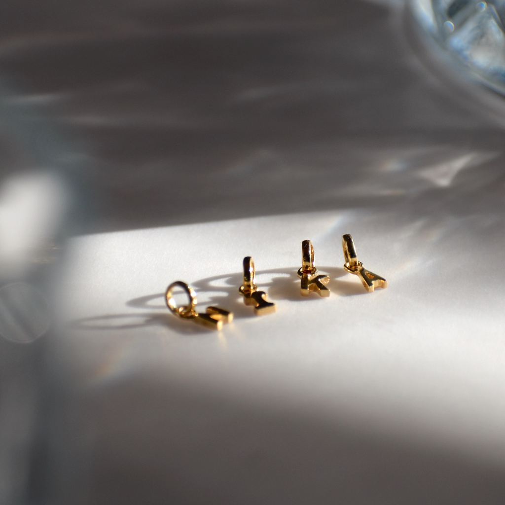 Buchstaben Halskette