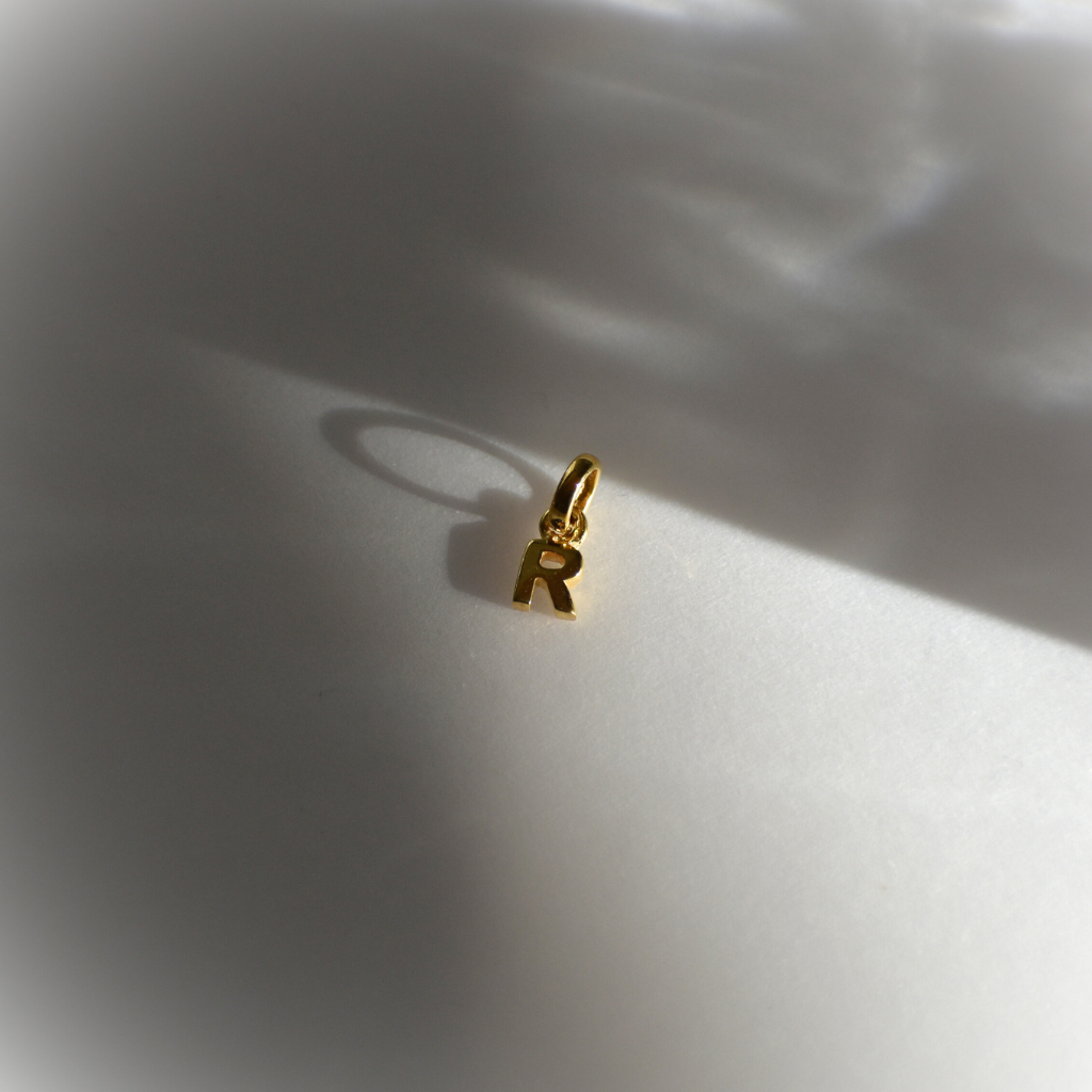 Buchstaben Halskette