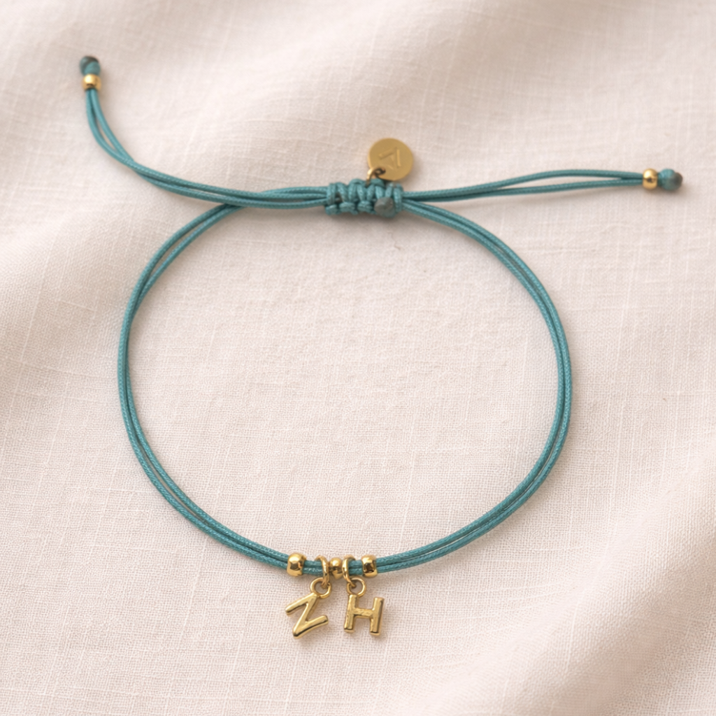 Armband Ava | Buchstaben und Zahlen