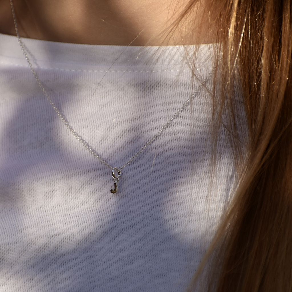 Buchstaben Halskette