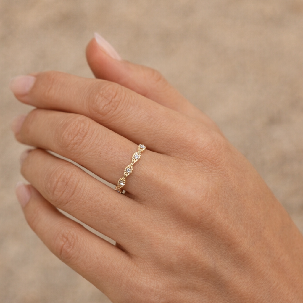 Fingerring Lizzy (wasserfest)