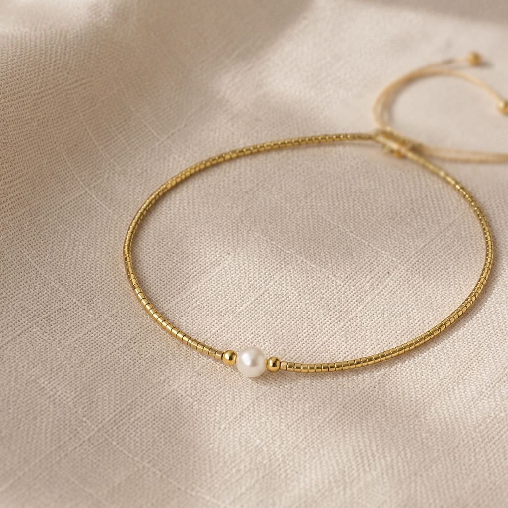 Fusskette Summer Pearl simply (wasserfest)