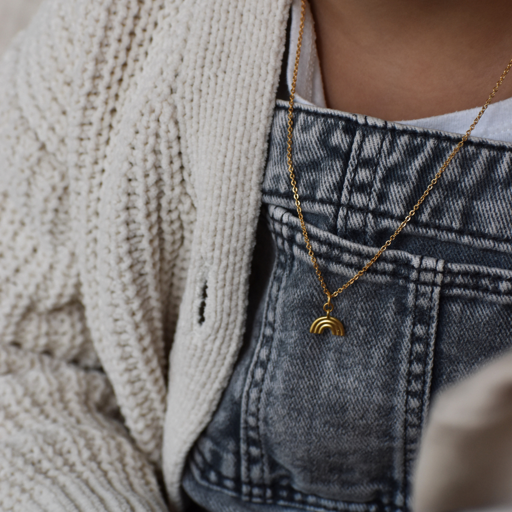 Kinderhalskette | Bibi, der Regenbogen