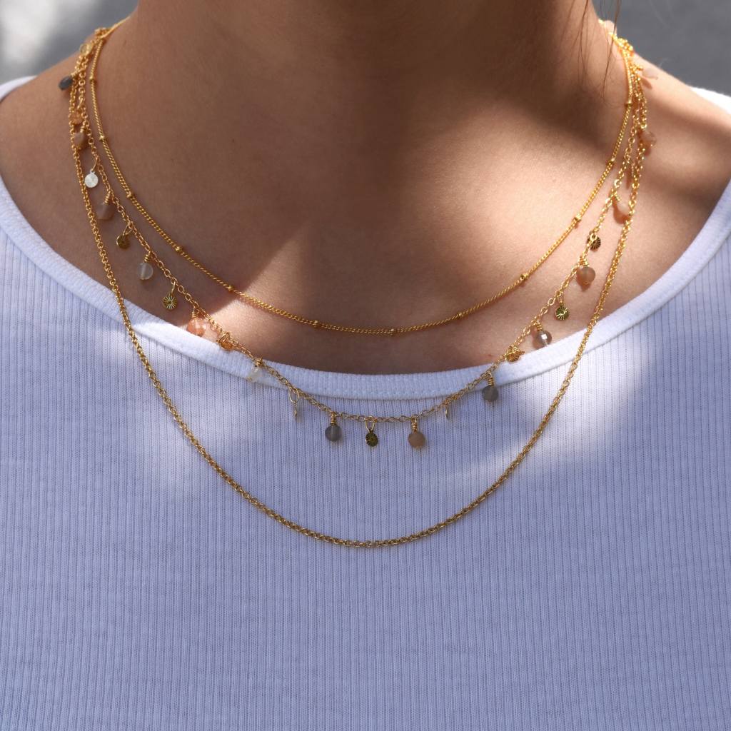 Halskette Sophia | Mondstein