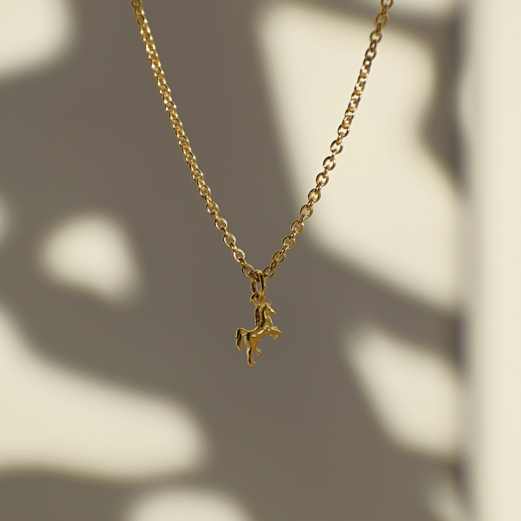 Kinderhalskette | Lilly, das Einhorn