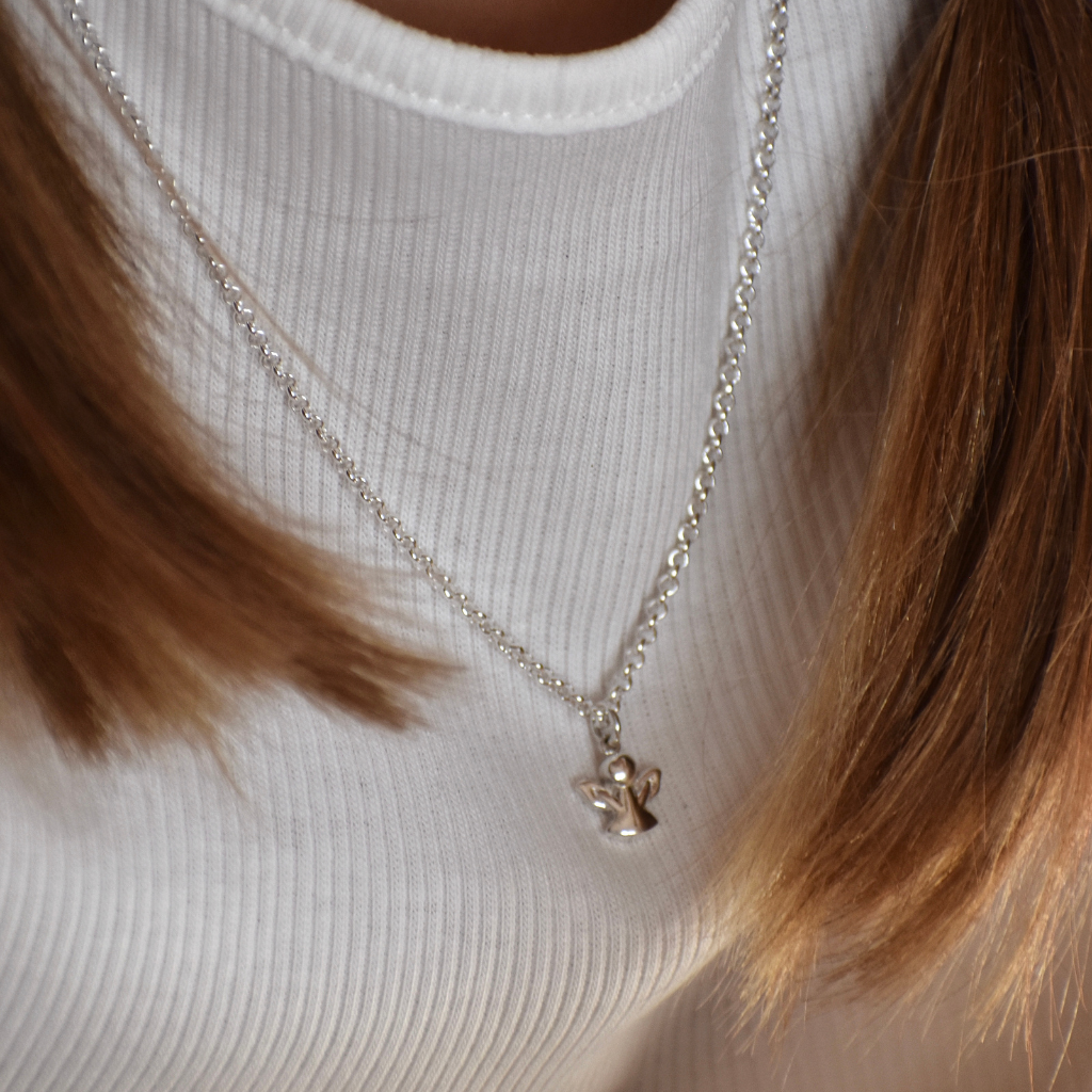 Kinderhalskette | Elli, der Schutzengel