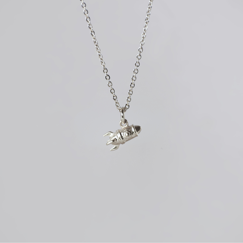 Kinderhalskette | Ricky, die Rakete