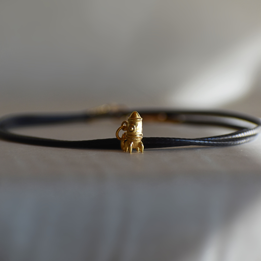 Kinderhalskette | Ricky, die Rakete