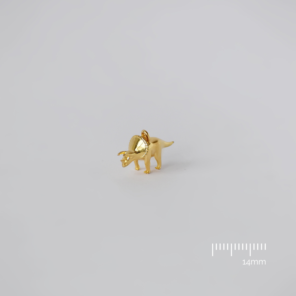 Kinderhalskette | Trici, der Dino