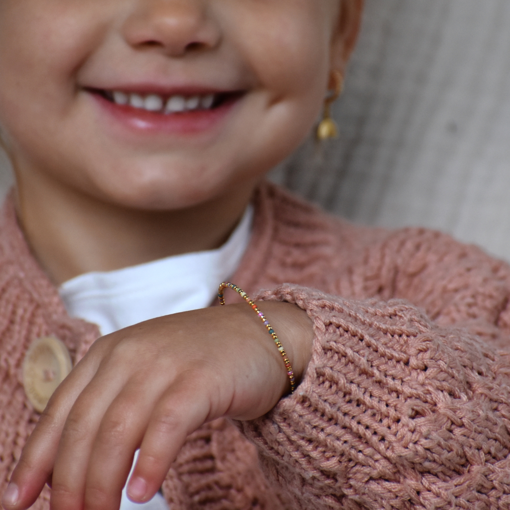 Kinderarmkette Rainbow