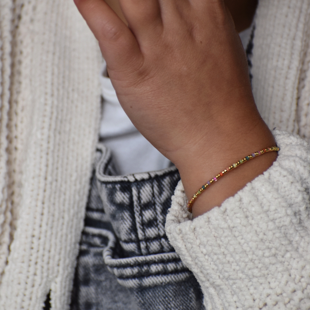 Kinderarmkette Rainbow