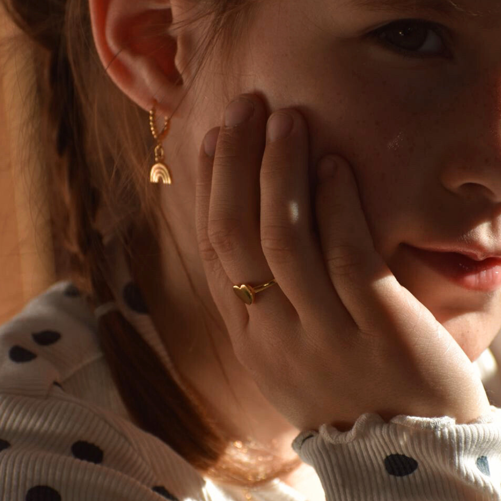 Kinderfingerring | Happy