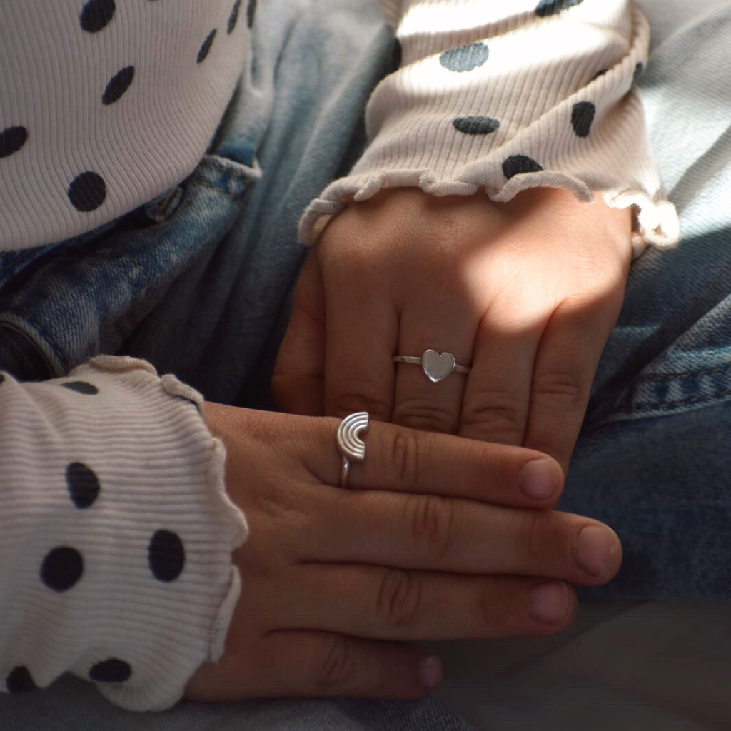 Kinderfingerring | Bibi, der Regenbogen