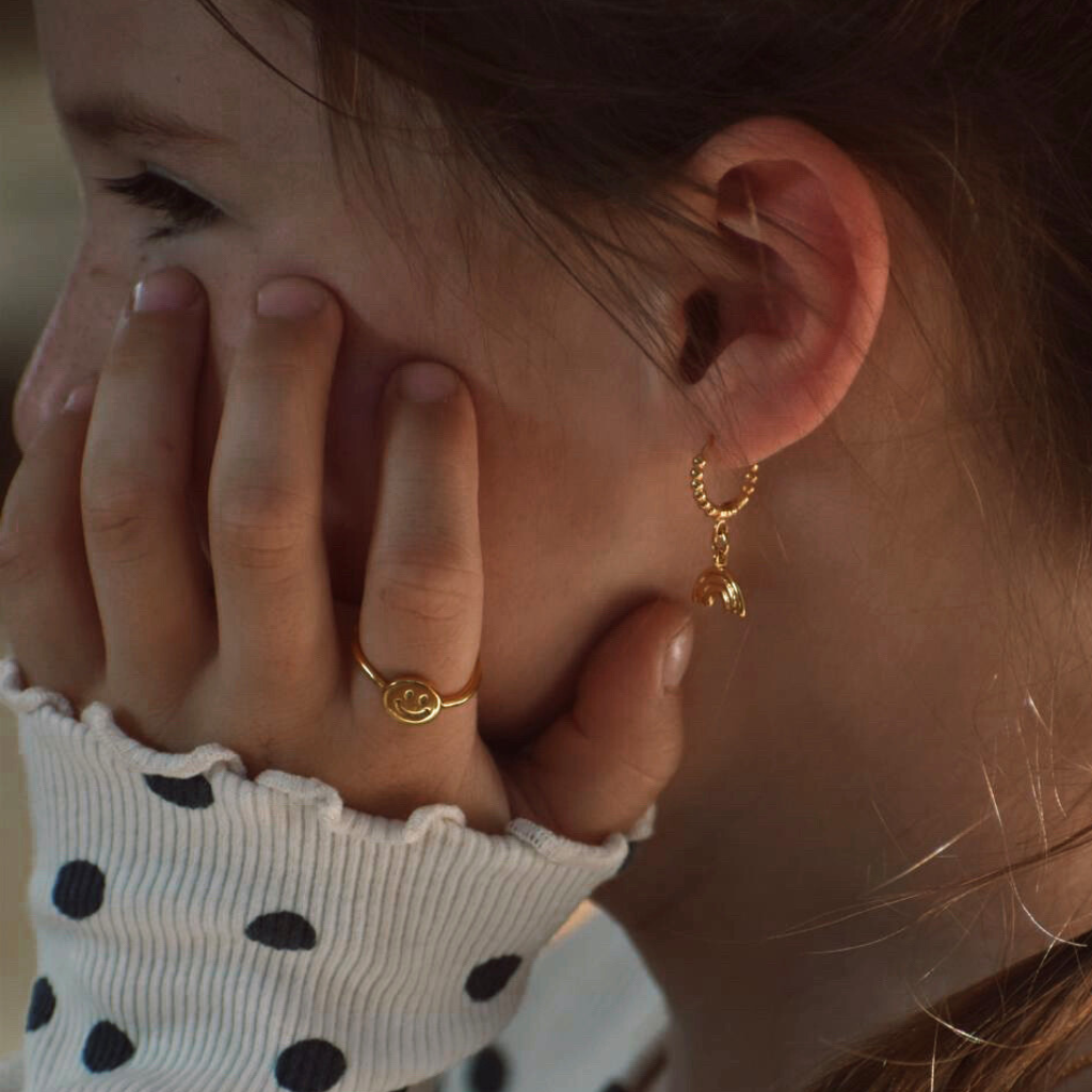 Kinderfingerring | Happy