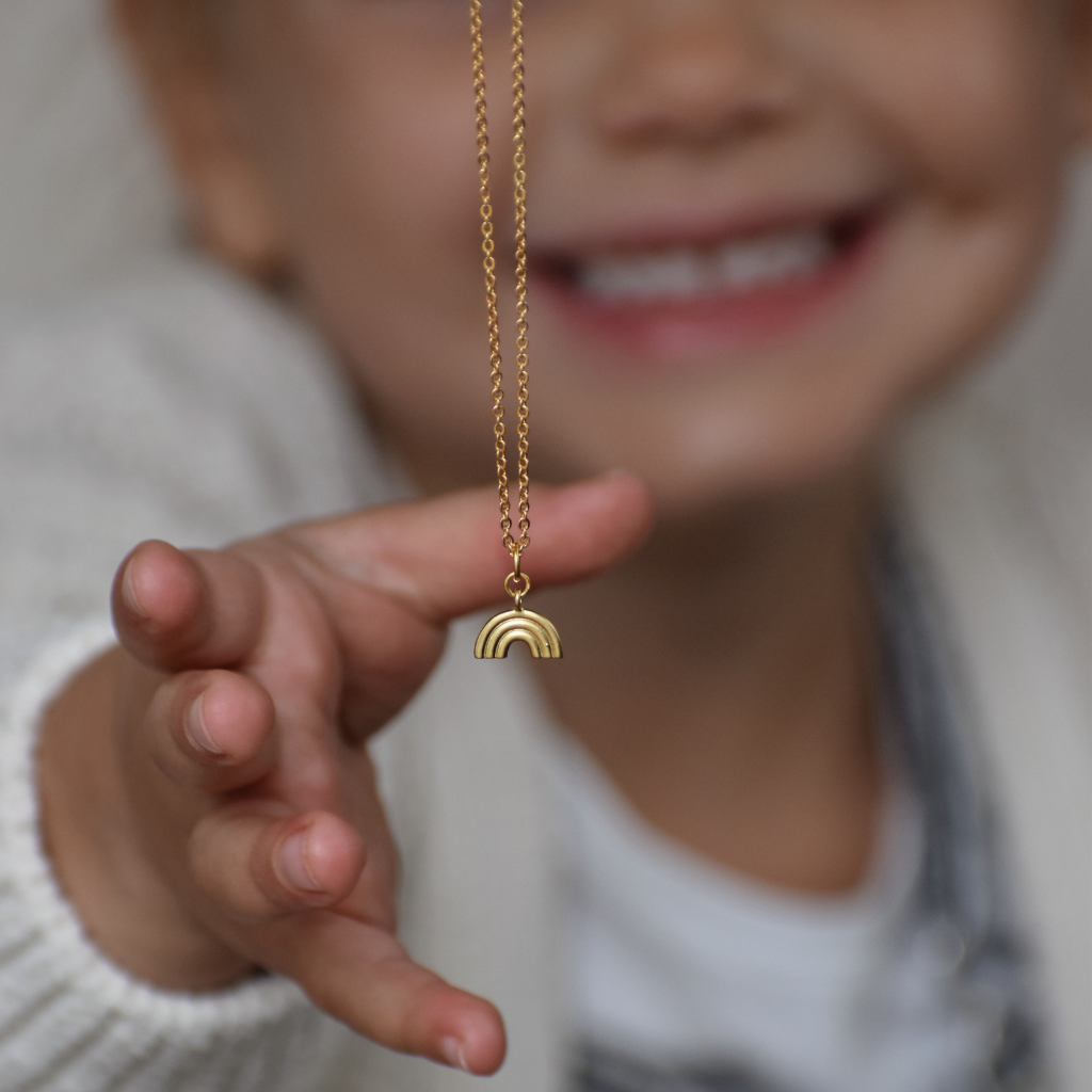 Kinderhalskette | Bibi, der Regenbogen