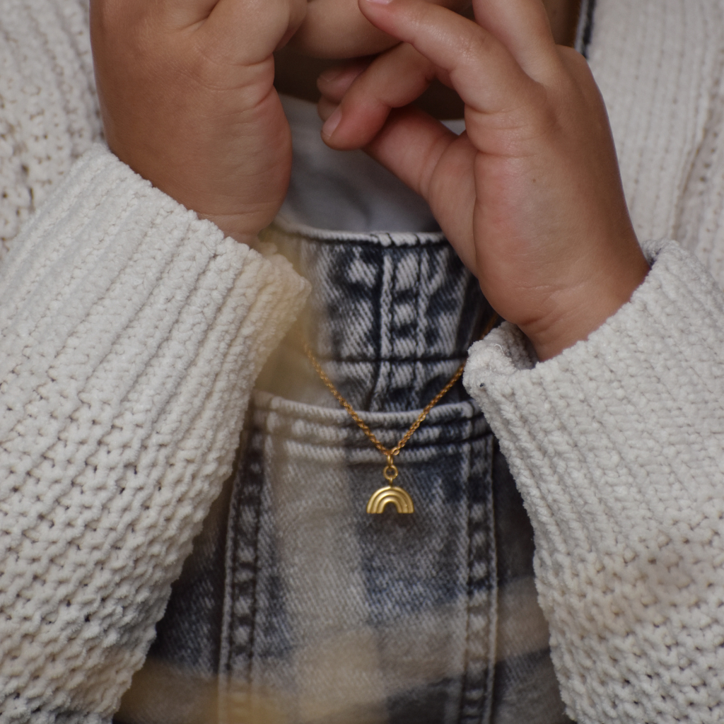 Kinderhalskette | Bibi, der Regenbogen