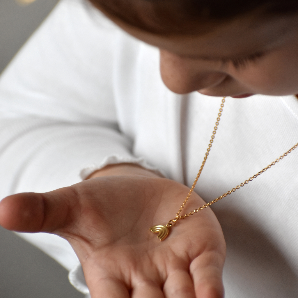 Kinderhalskette | Bibi, der Regenbogen