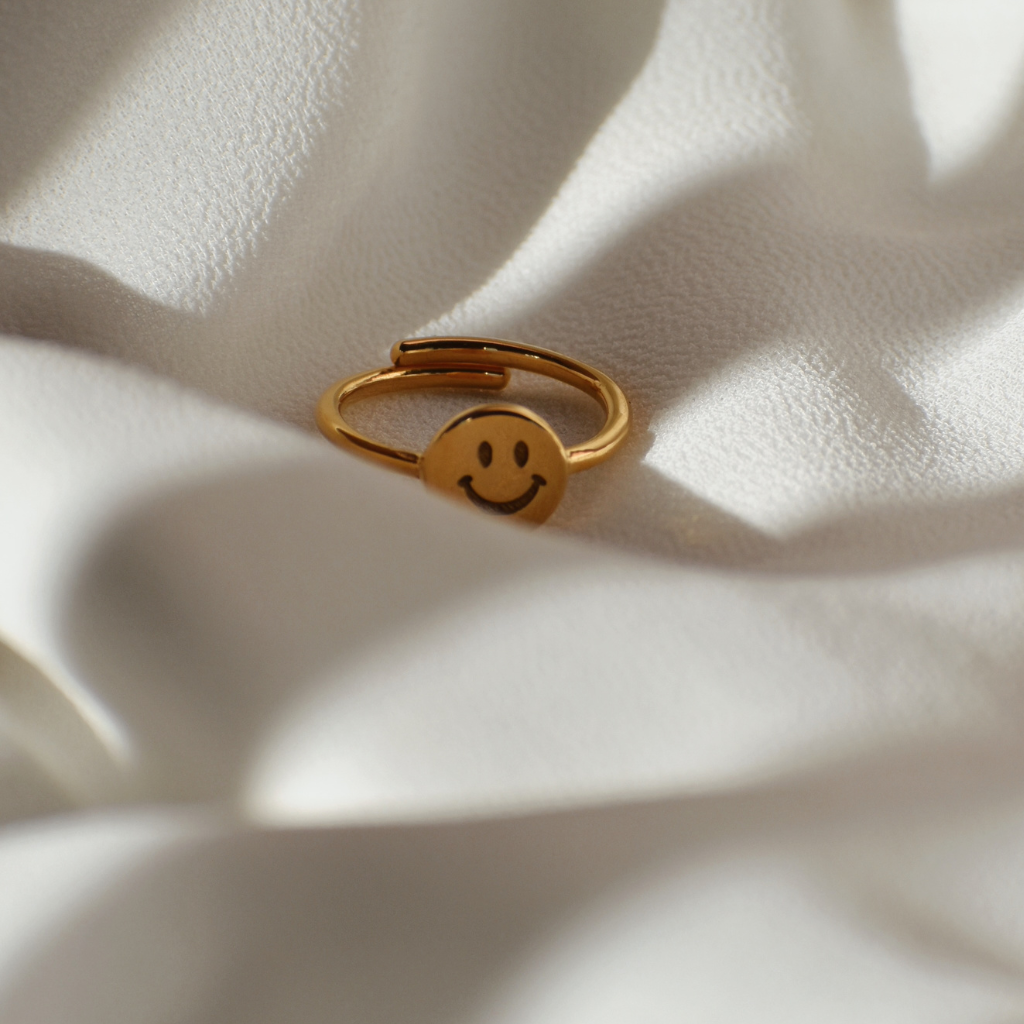 Kinderfingerring | Happy