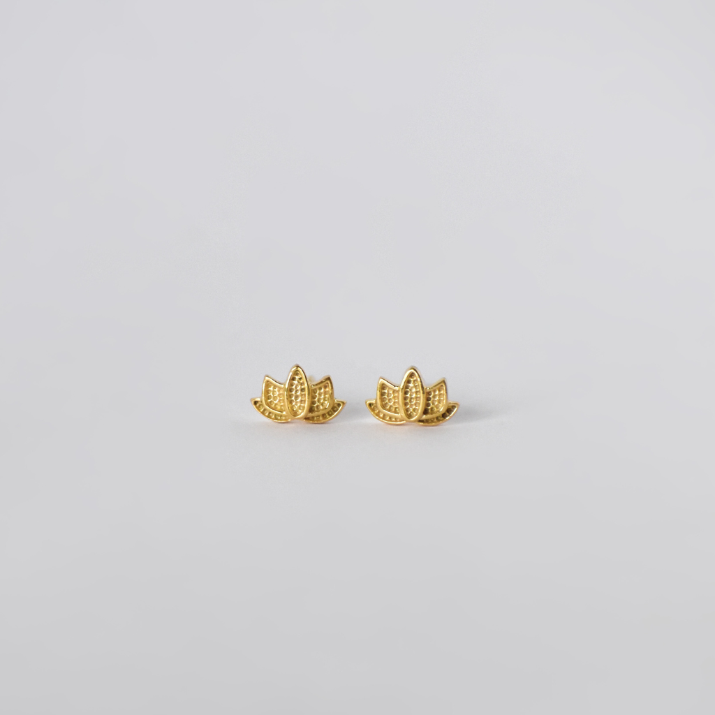 Ohrstecker Lotusblume