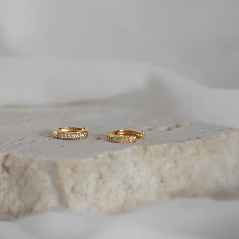 Ohrschmuck-Set Zirkonia