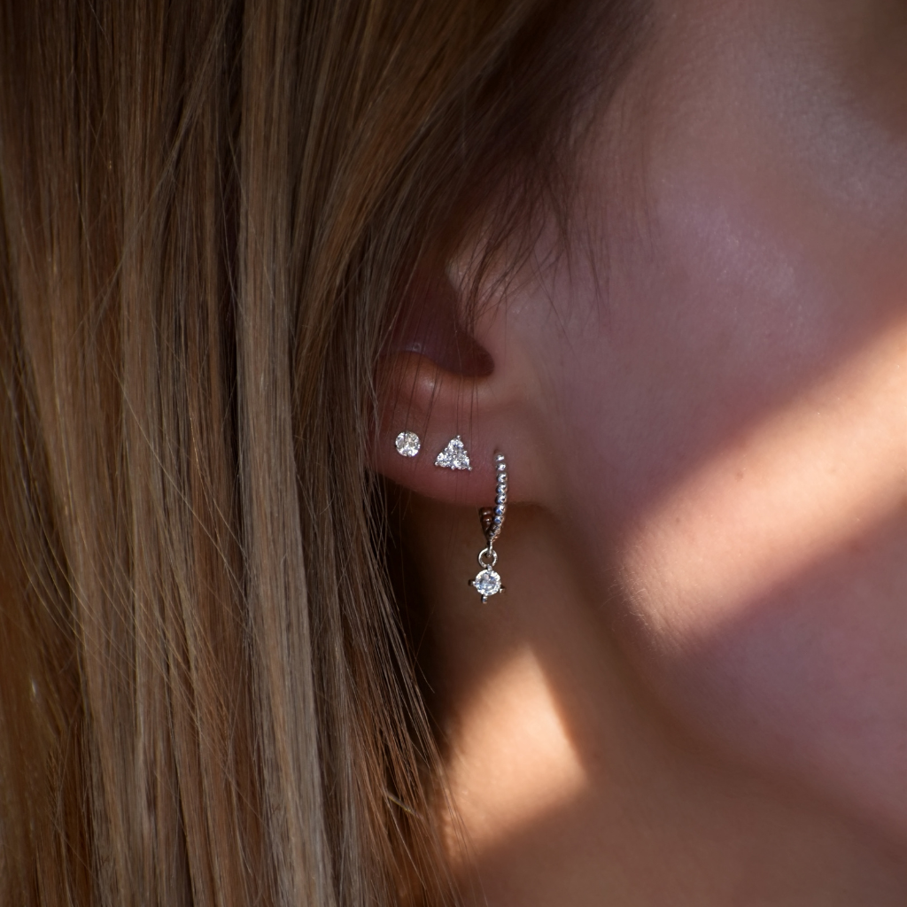Ohrstecker Zirkonia mini (auch einzeln erhältlich)