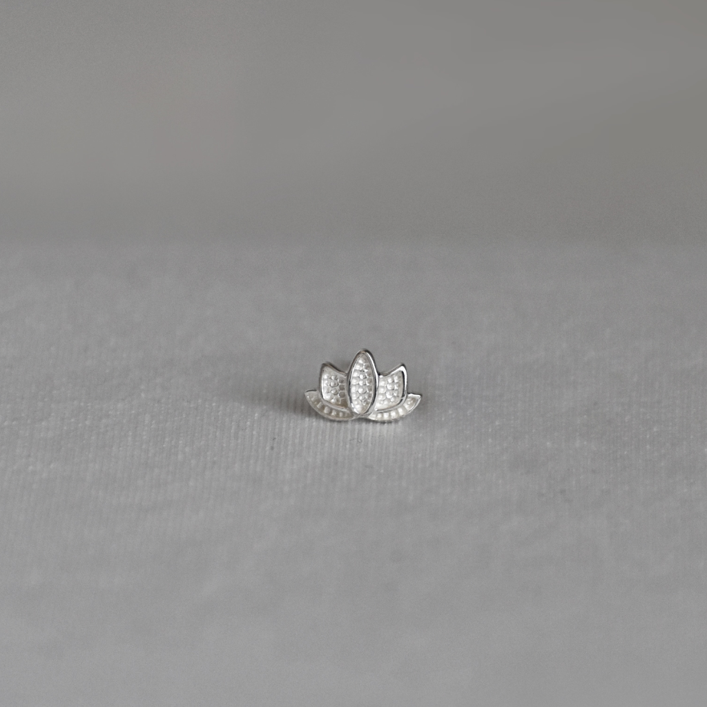 Ohrstecker Lotusblume