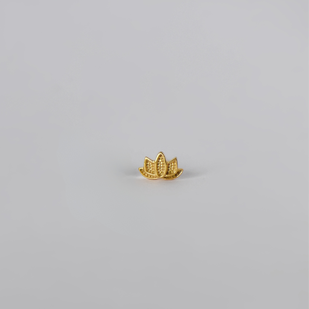 Ohrstecker Lotusblume