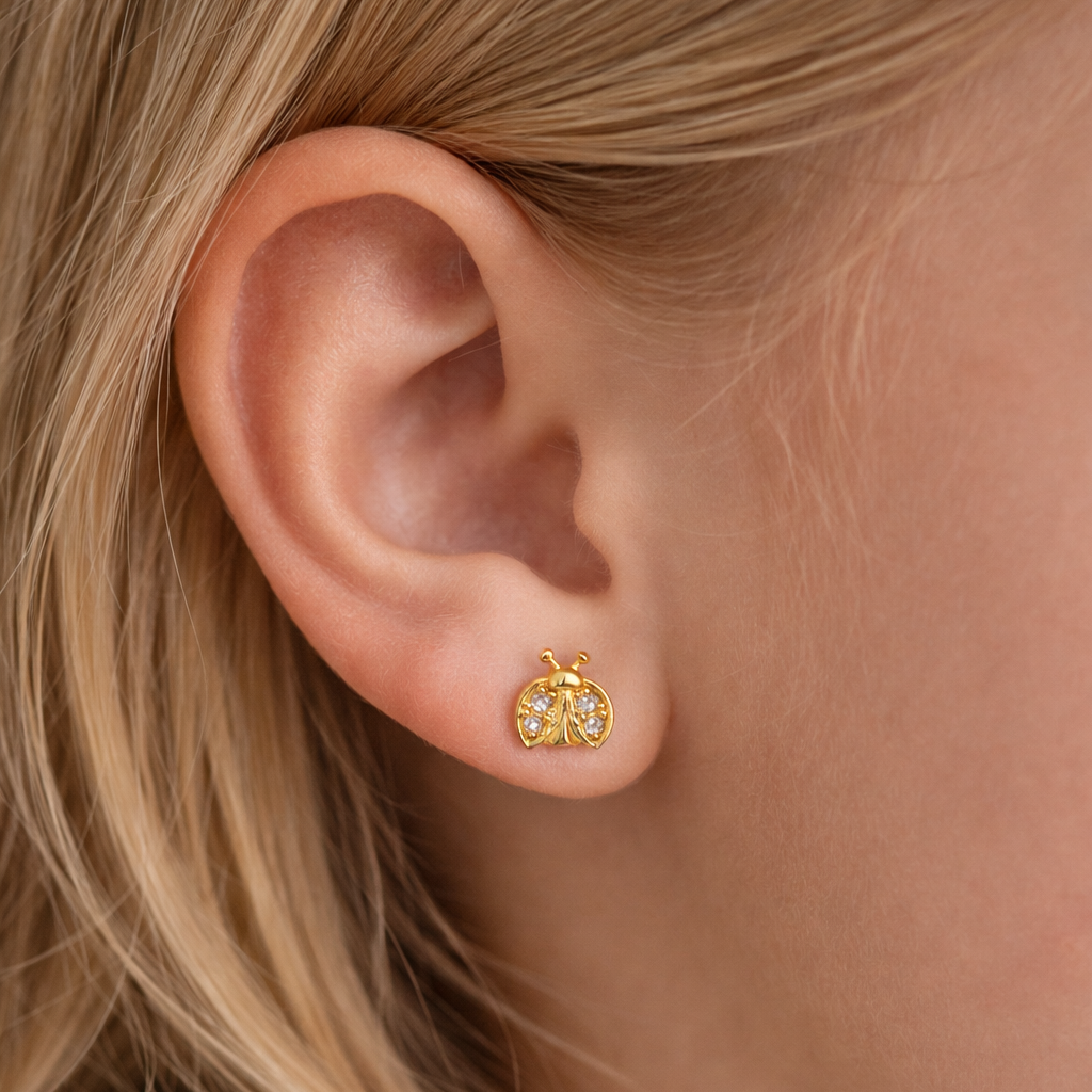 Ohrstecker Glückskäfer Felina