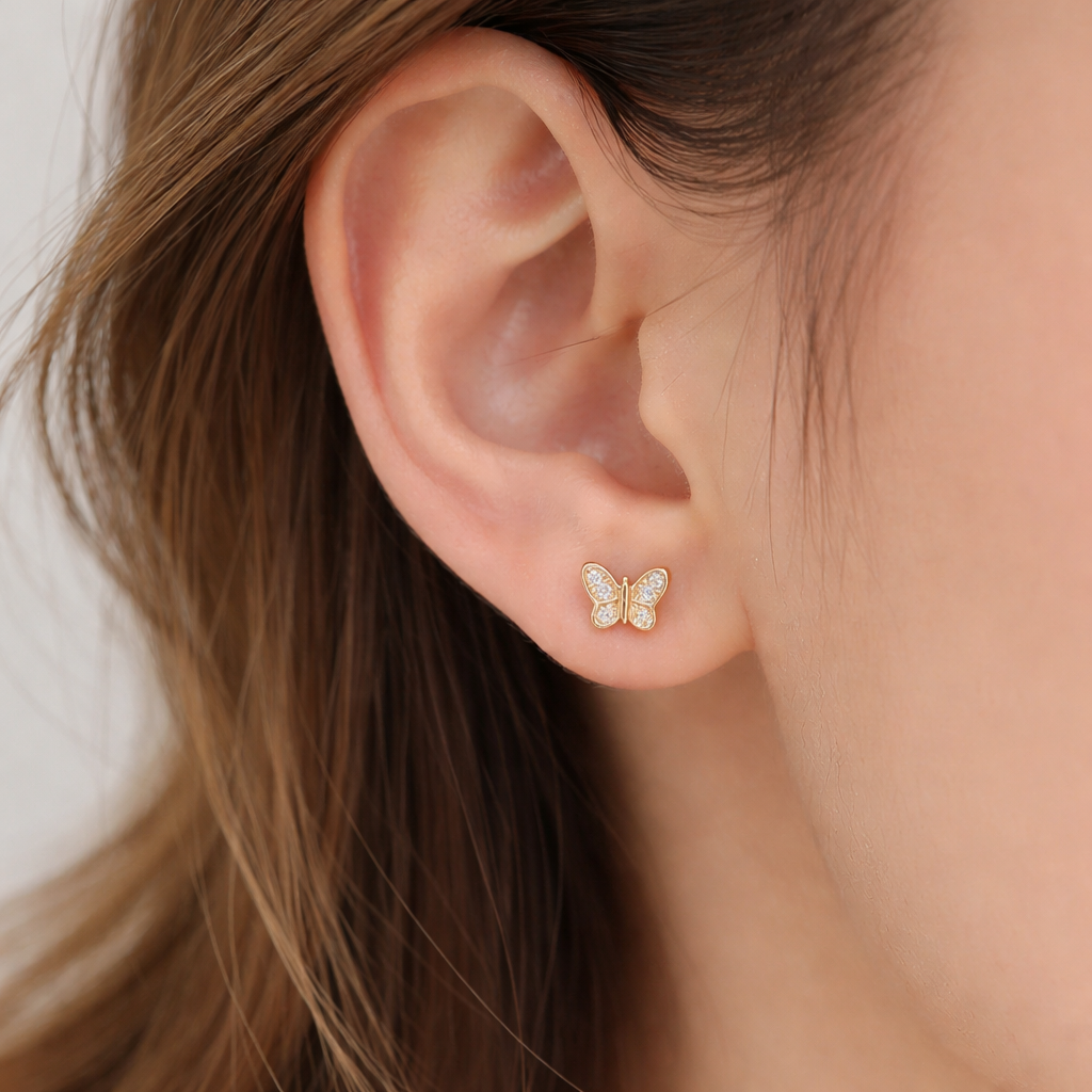 Ohrstecker Zauberschmetterling Tini