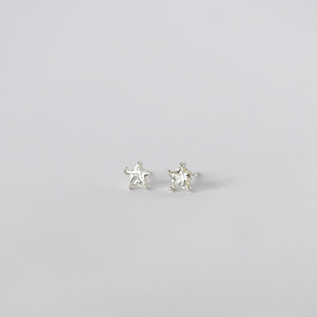 Ohrstecker Sternchen Zirkonia (auch einzeln erhältlich)