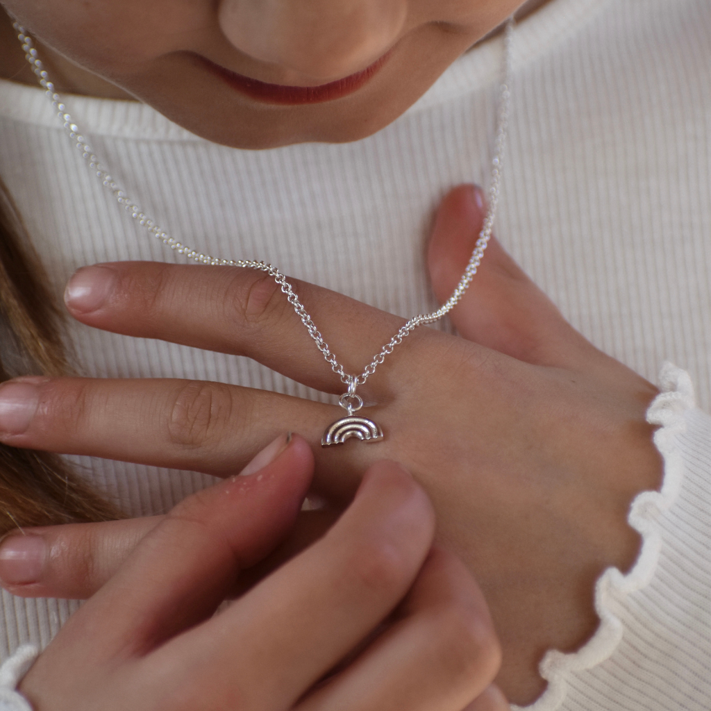 Kinderhalskette | Bibi, der Regenbogen