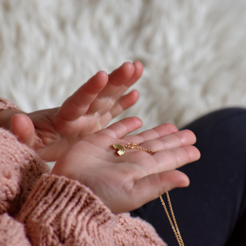 Kinderhalskette | Bibi, der Regenbogen