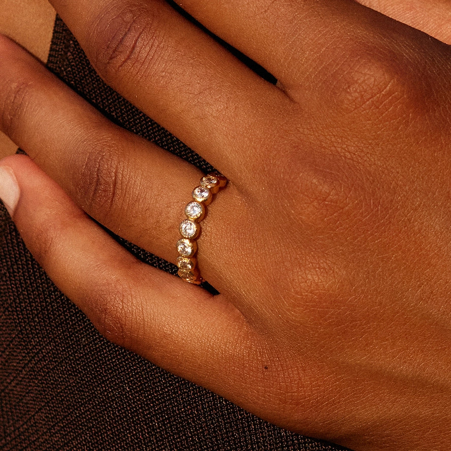 Fingerring Amelia (wasserfest)