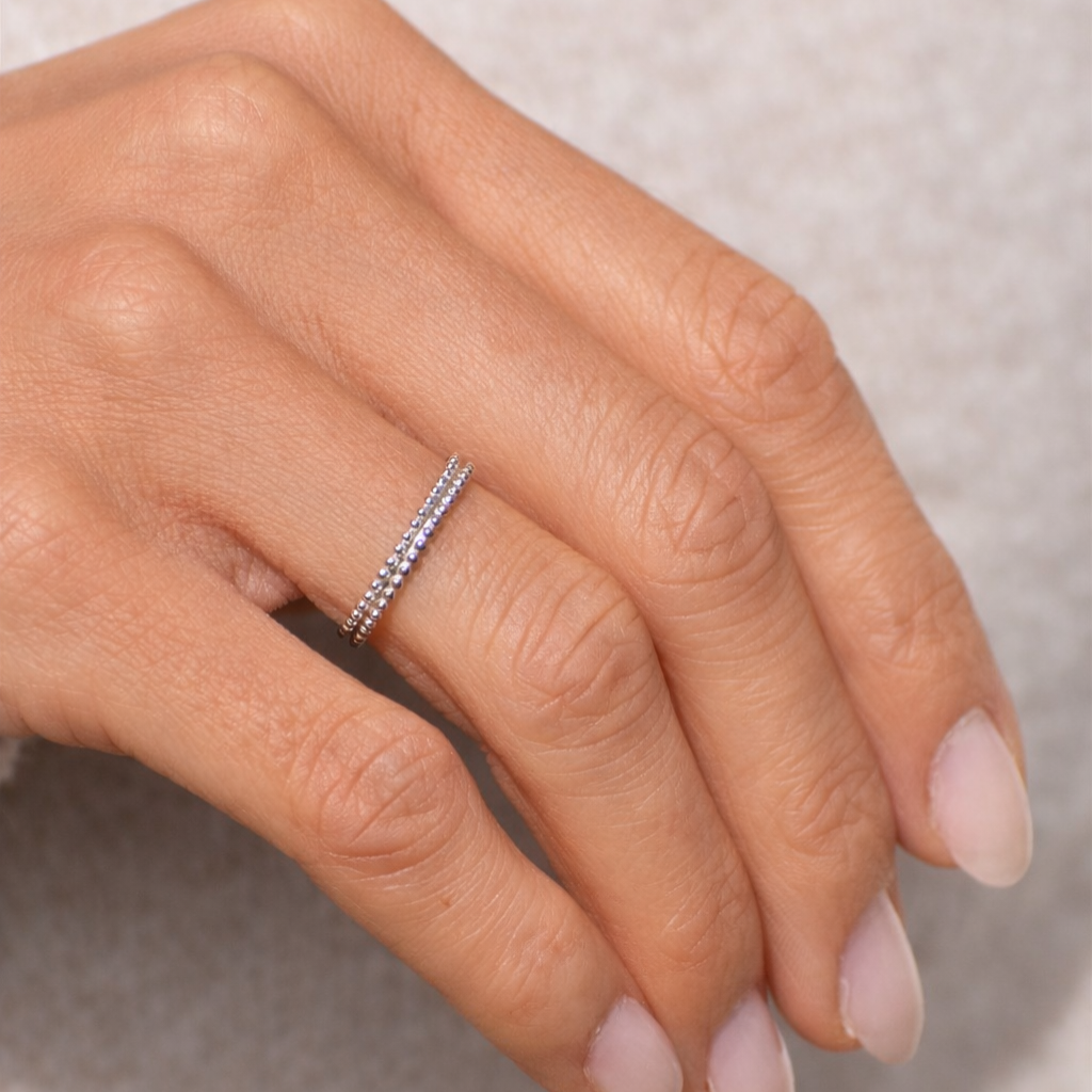 Fingerring Pippa (wasserfest)