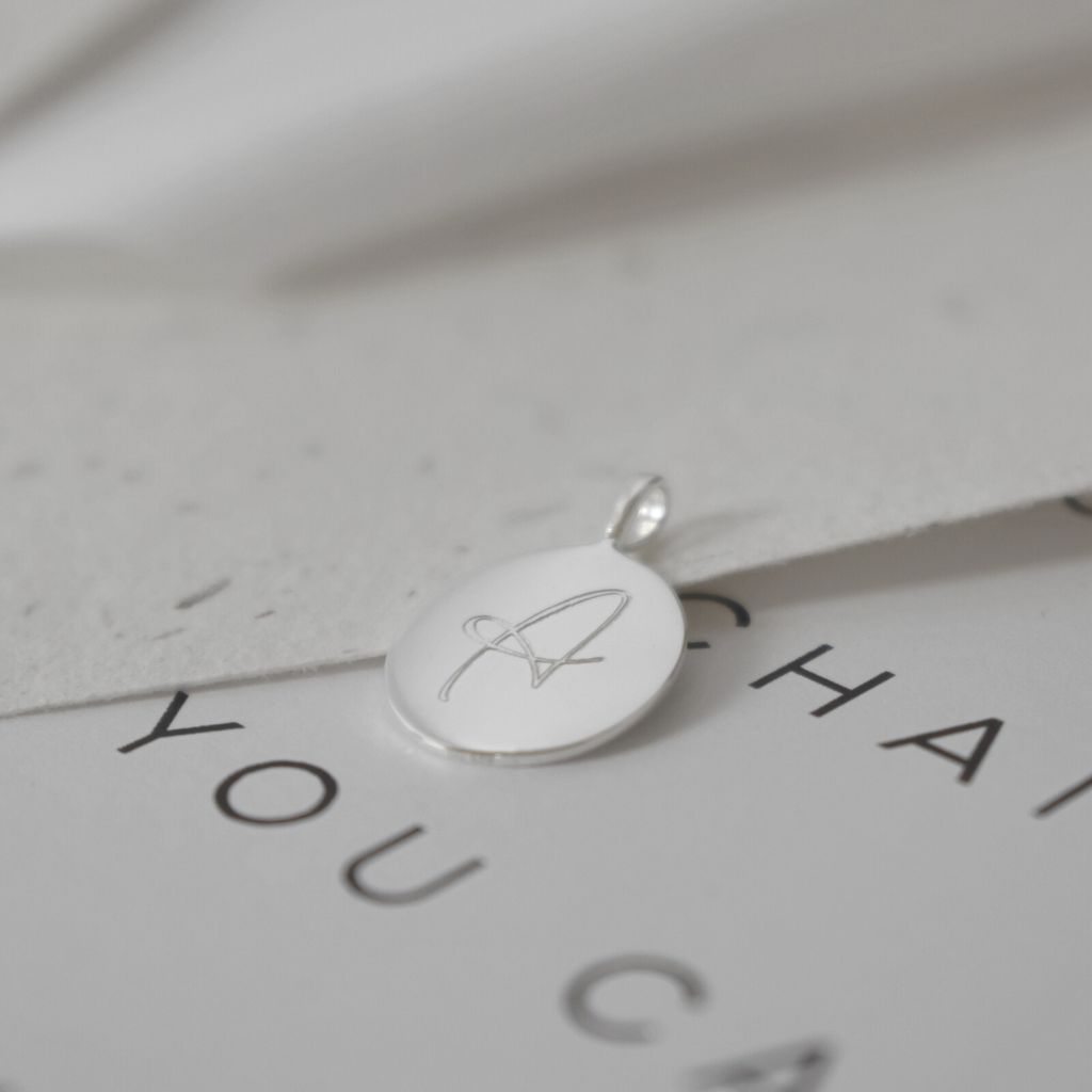 Gravurkette Elli | Initialen, Text | Rund, Oval