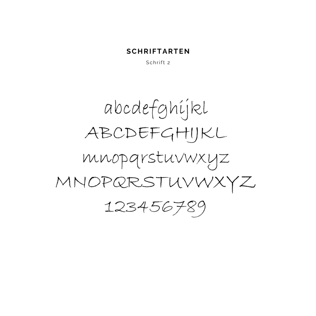 Gravurkette Elin | Fingerabdruck, Zeichnung, Handschrift