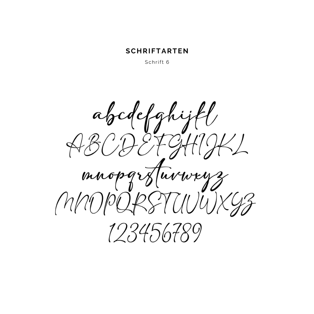 Gravurkette Leni | 4 Buchstaben | Rund, Oval