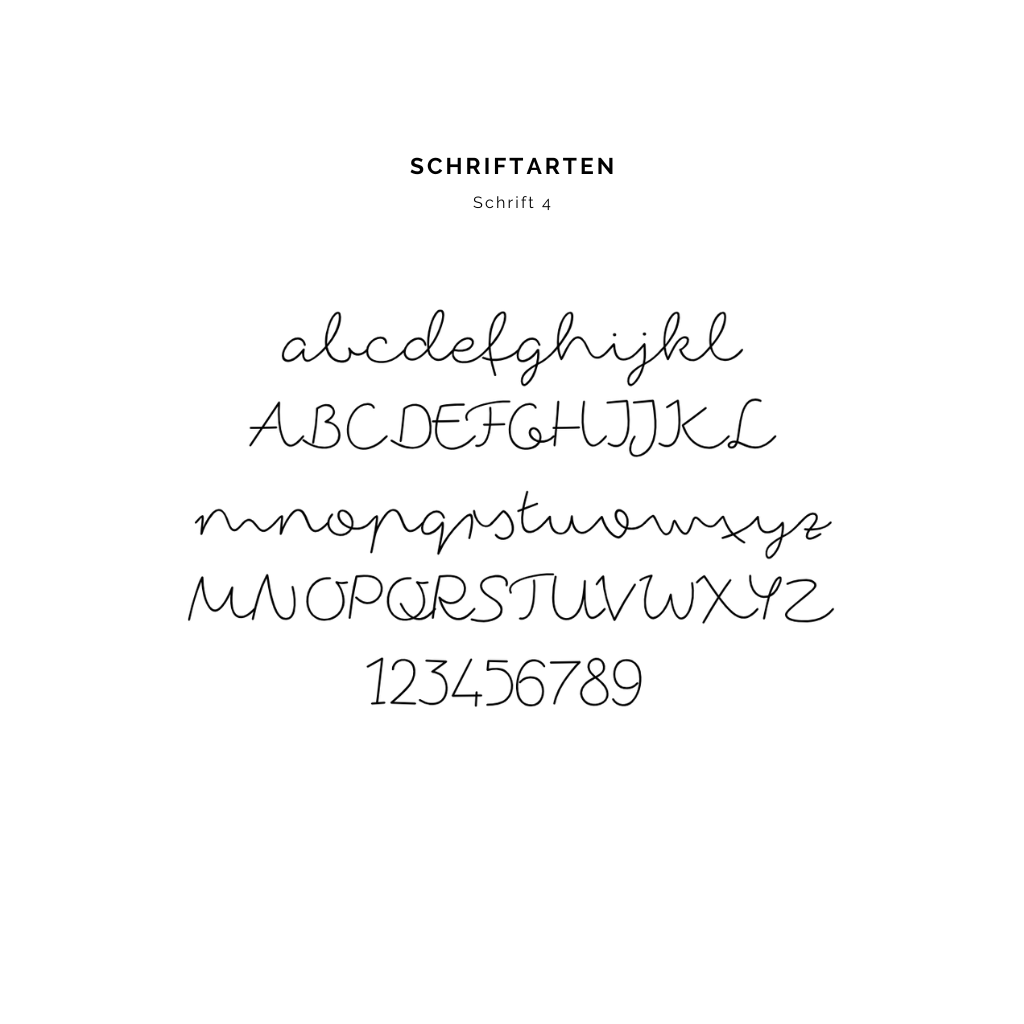 Gravurkette Naya | Fingerabdruck, Handschrift | Mini &amp; Maxi