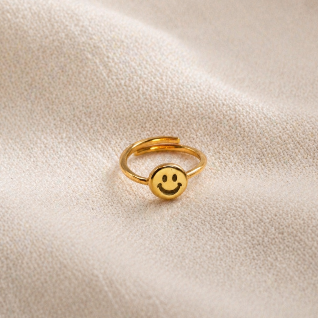 Kinderfingerring | Happy