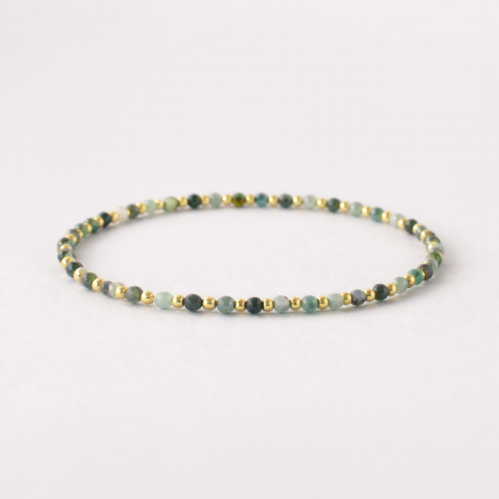 Armband Lou | Smaragd